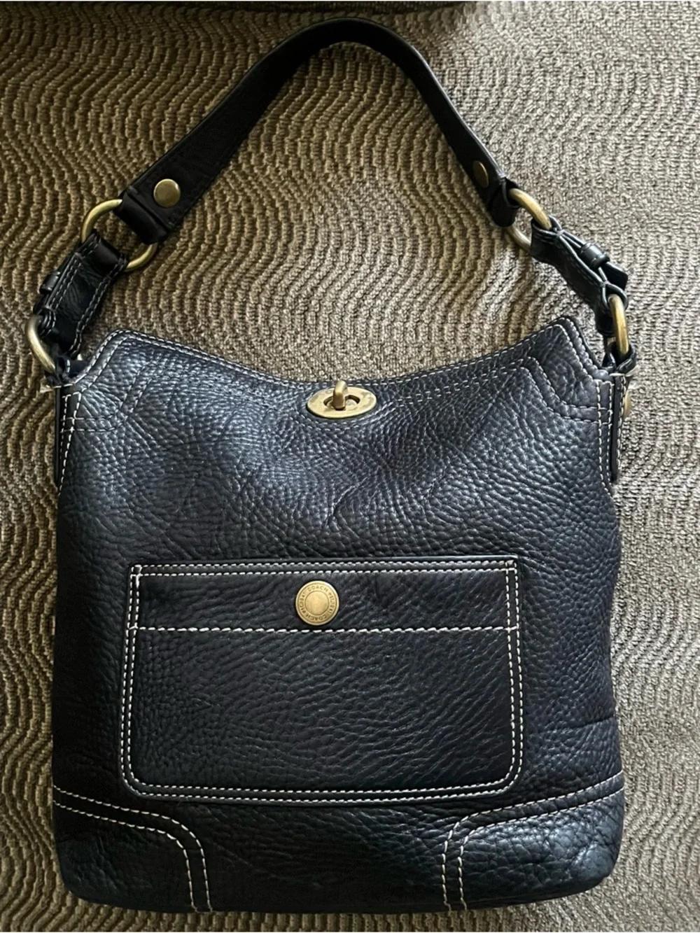 Coach Chelsea NS Pebbled Leather Bag - Picture 4 of 14